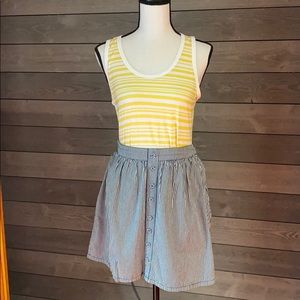 Pinstriped Mossimo Skirt